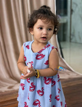 Tiny Flamingo Frock