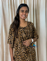 Leopard print nightwear