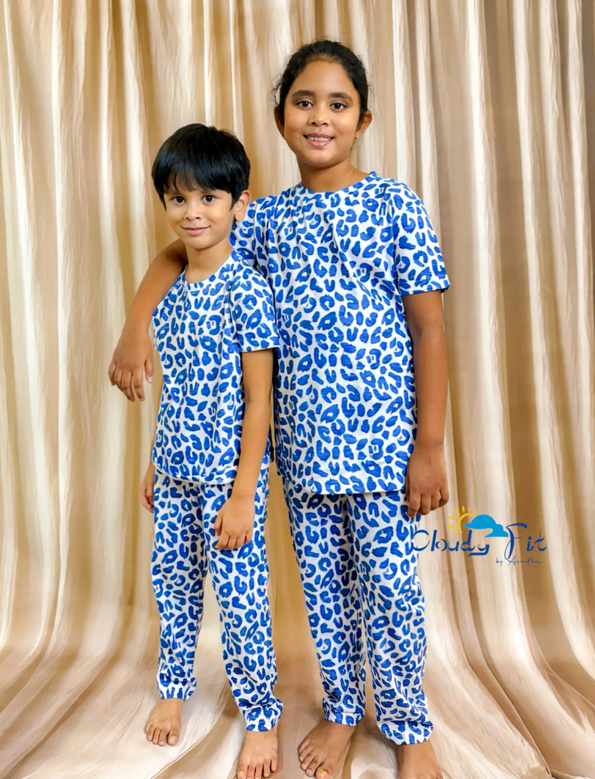 Blue Cheetah Set