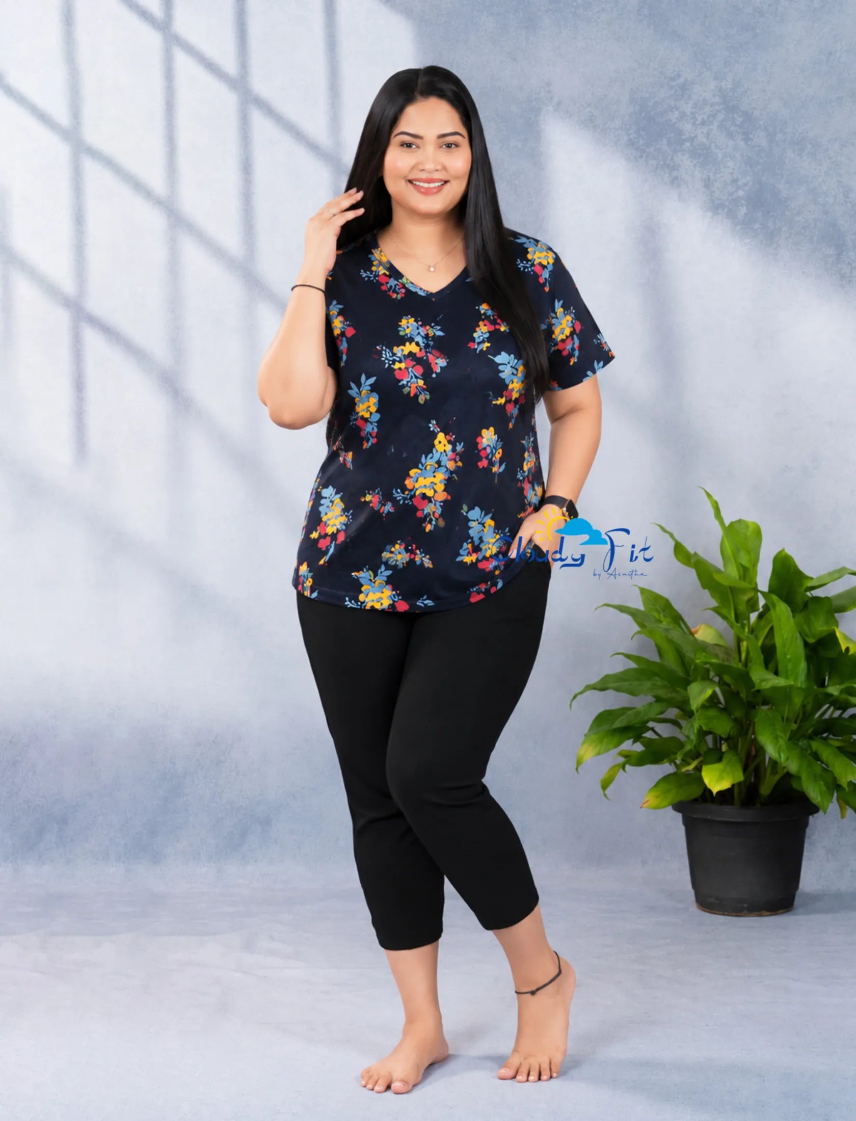 Midnight Blossom T-shirt